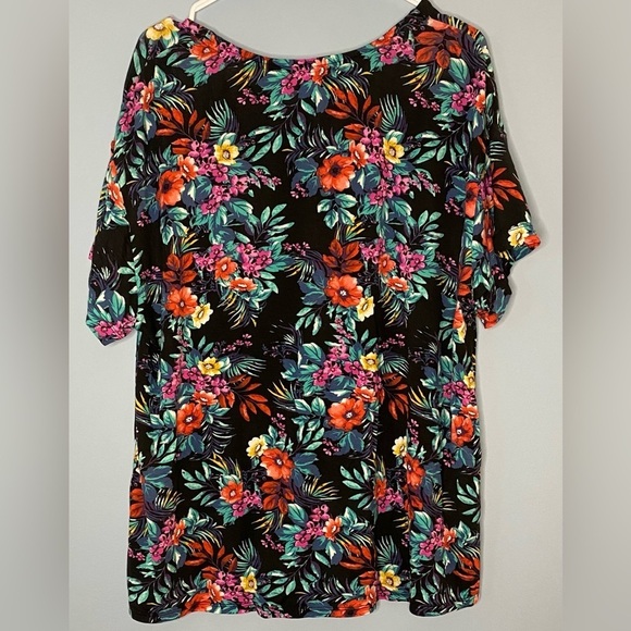Koolaburra By Ugg Floral Button Tropical Shirt Top Size Large - Picture 2 of 4